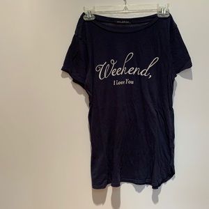 Wildfox weekend tee